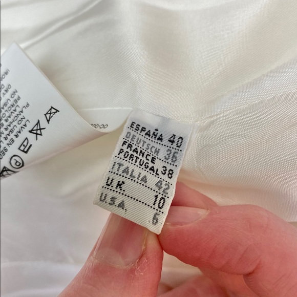 Javier Simorra White Jean Jacket - Picture 11 of 13